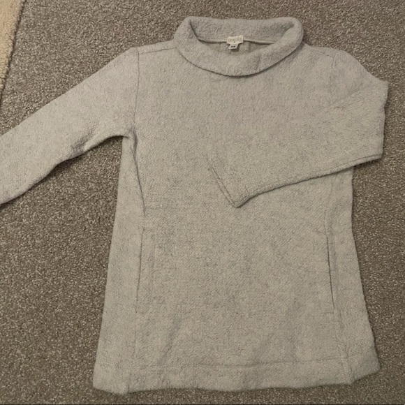 Crewcuts Other - Crewcuts grey mock turtleneck sweater with pockets